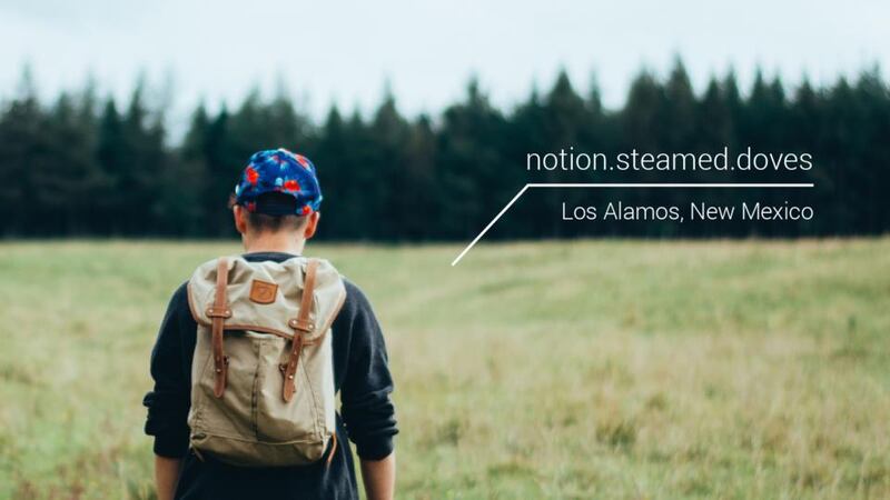 System creators developed an algorithm to randomly allocate three-word combinations for every 3m square piece of the planet, down to a very high resolution