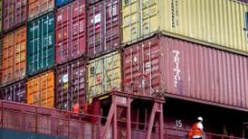 Euro zone's trade surplus widens on rising exports in February