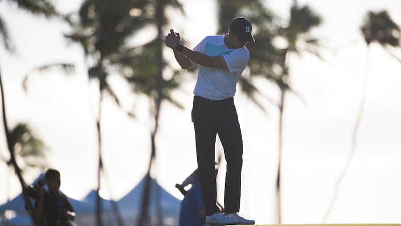 Adam Svensson’s 61 sees him take the early lead in Hawaii