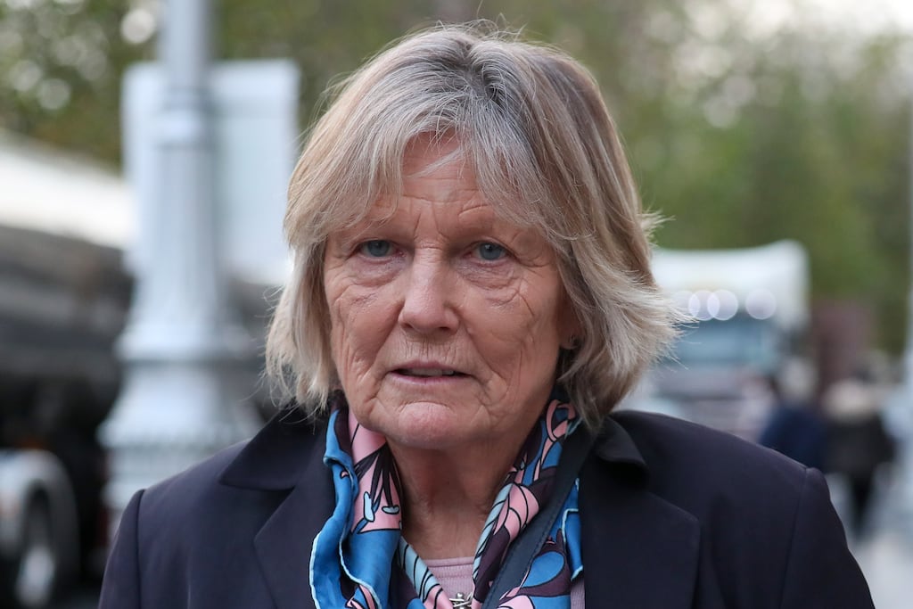 Jessica Harrington leaving the High Court this week. Photograph: Collins Courts