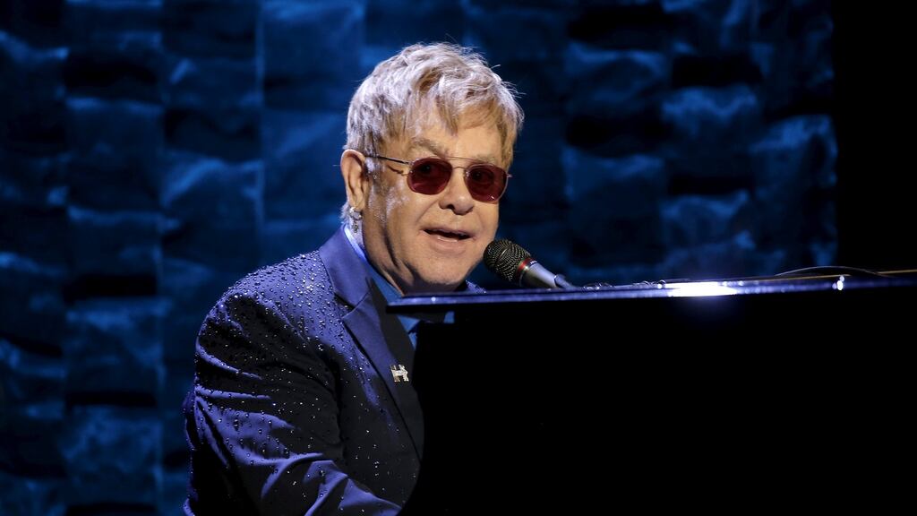 Singer Elton John cancelled a series of shows in Las Vegas after he became ill. File photograph: Mike Segar/Reuters