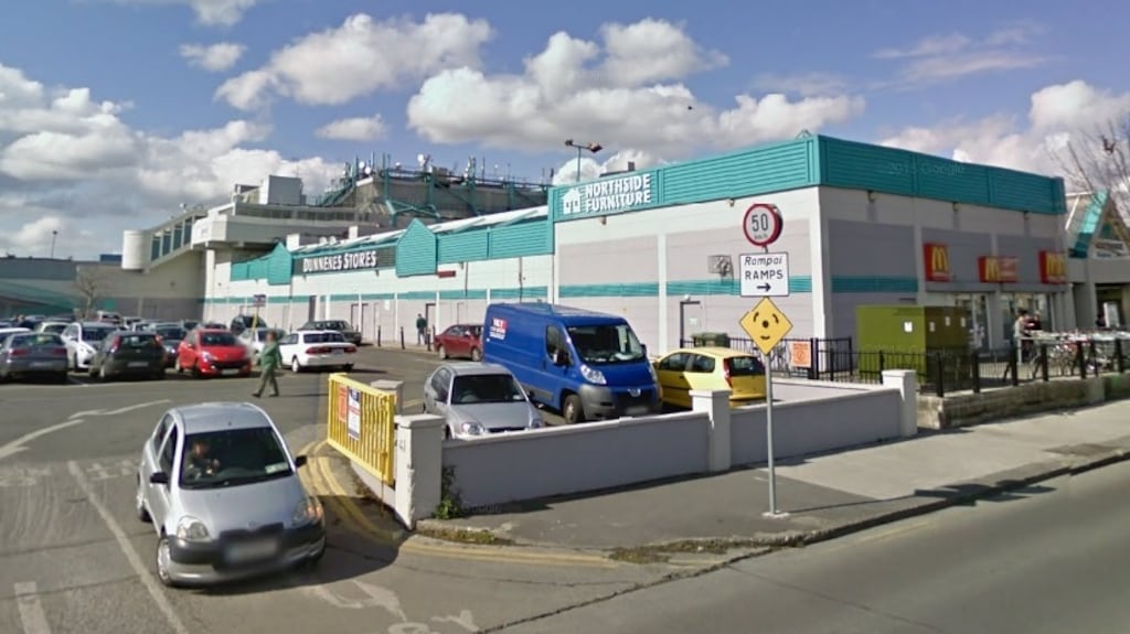An 88-year-old housewife who was struck by a pallet trolley in a Dunnes Stores outlet in Dublin’s Northside Shopping Centre has been given the maximum €60,000 personal injury damages a Circuit Civil Court judge can award. Image: Google Streetview.
