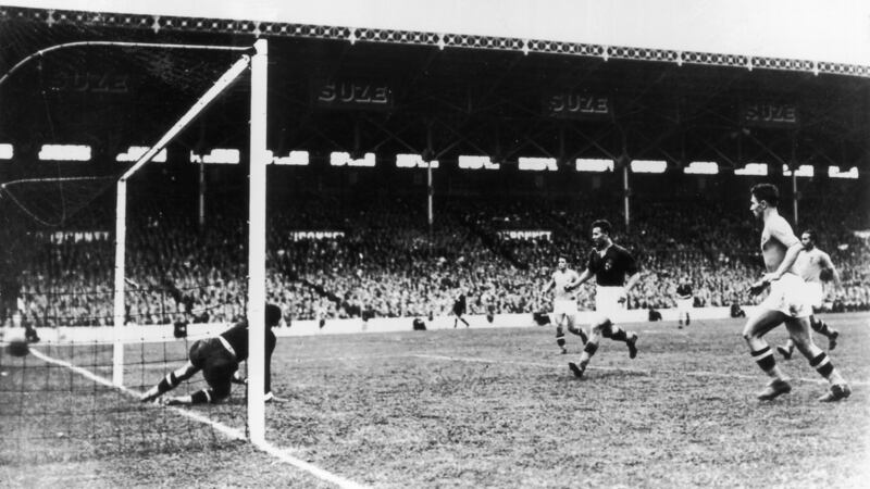Italy beat Hungary 4-2 in the World Cup final in 1938. Photograph: Keystone/Getty