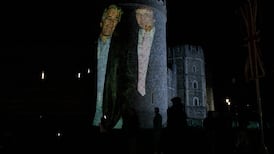 Four arrested after Trump and Epstein images projected onto Windsor Castle