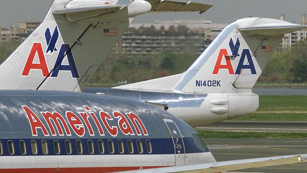 American Airlines flight AA-104 was travelling from New York’s JFK Airport to Heathrow in London when the crew declared a May-Day emergency at around 7.30am. File image: Reuters/Brendan McDermid