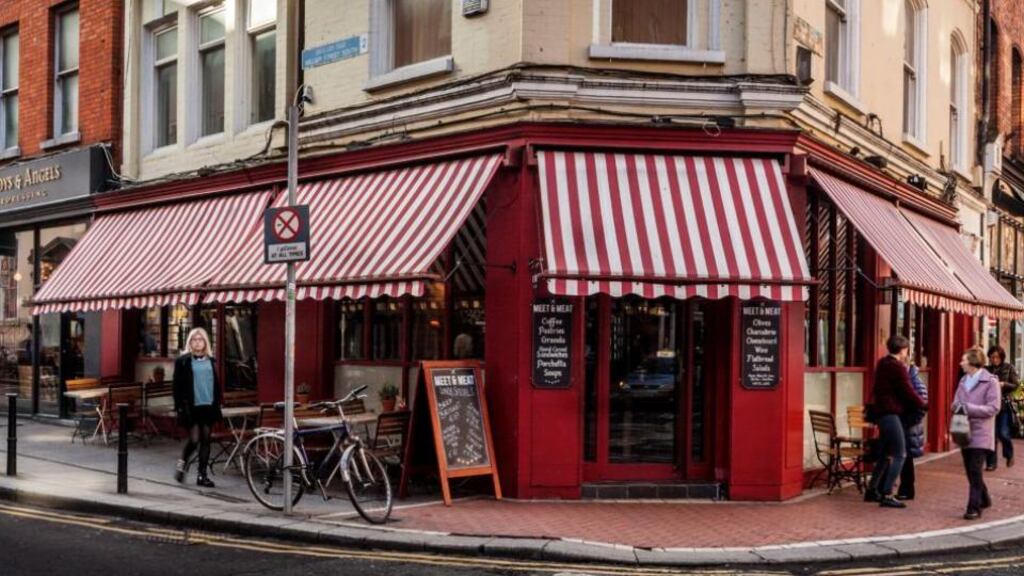 The high-profile corner building at the junction of South William Street and Wicklow Street.