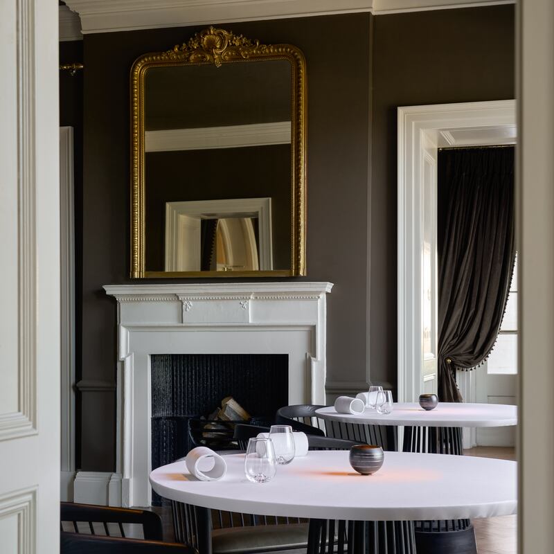 Terre restaurant in Castlemartyr – chef Vincent Crepel's staging is worthy of a film set