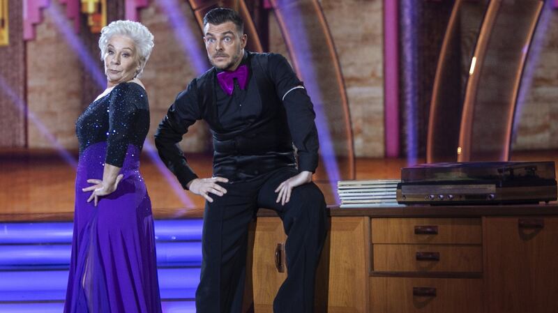 Eilish O’Carroll and Ryan Mc Shane during the Second live show of Dancing With The Stars .Dancing a Tango to’I Cant Tell A Waltz From A Tango ‘ by Alma Logan.NO FEE FOR REPRO/kobpix