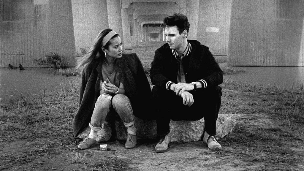 Jamie Chung and Cory Michael Smith in ‘1985’