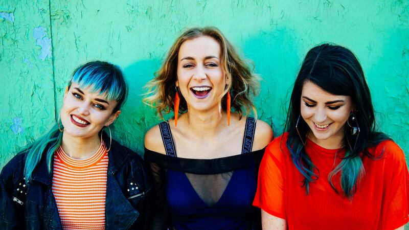 Bray trio Wyvern Lingo will perform a special show at the Mermaid Arts Centre to celebrate the launch of their second album, Awake You Lie. Photograph: Ruth Medjber