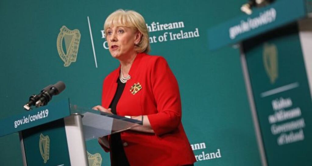 Minister for Social Protection Heather Humphreys said that earlier this week the Government had approved the extension of the enhanced illness benefit scheme until March next year. File photograph: Julien Behal/PA