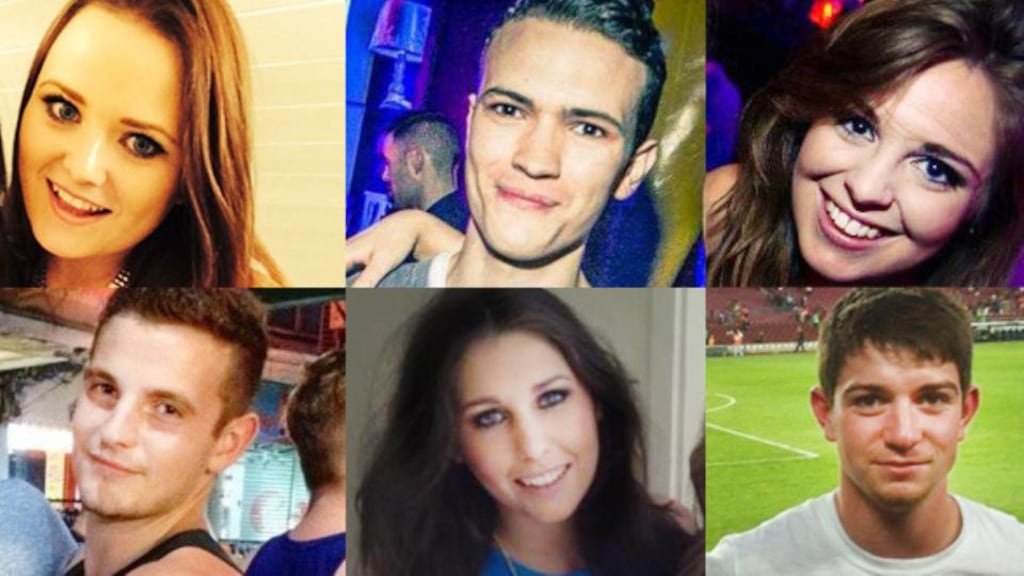 From top left to bottom right: Aoife Beary, Niall Murray, Clodagh Cogley, Jack Halpin, Hannah Waters and Seán Fahey.