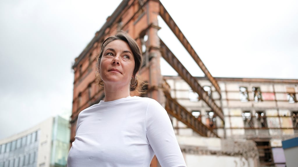 Eimear O’Grady’s first foray into stunt work was as a student, when she was asked to jump off a crane. Photograph: Nick Bradshaw/The Irish Times