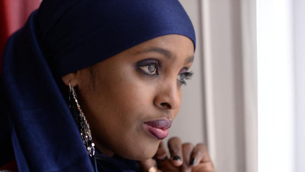 24-year-old Somali-born Ifrah Ahmed, who is campaigning at home and abroad against FGM. Photograph: Dara Mac Dónaill