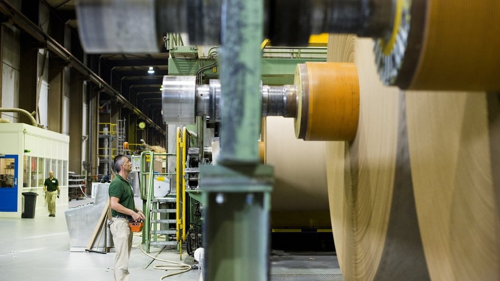 Smurfit Kappa Group containerboard production.