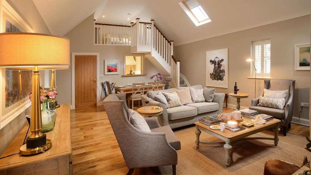 Cloghaun Homes in Doolin, Co Clare, offers luxury accommodation. Photograph: John Kelly