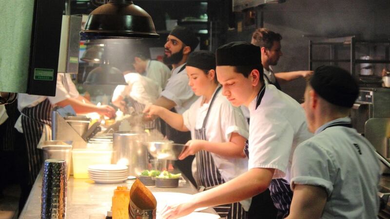 ‘I work every day with amazing chefs, cooking stunning quality food. I have met wonderful people and I continue to learn from them.’