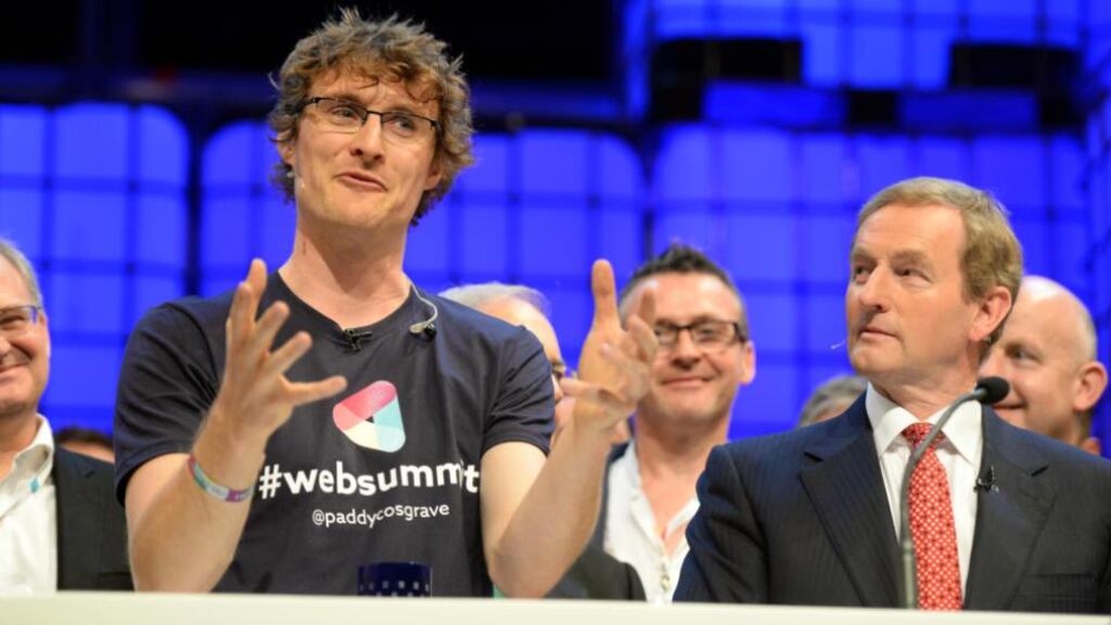 Taoiseach Enda Kenny described Paddy Cosgrave’s decision to relocate the Web Summit as “an individual choice”, saying it was not a question of the Government’s failure to reach Mr Cosgrave’s demands. Photograph: Eric Luke/The Irish Times
