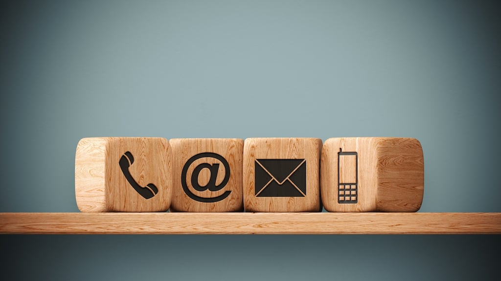 In 2017 just 9 per cent of people used email to make queries or carry out transactions with public services. Last year the figure soared to 29 per cent. Photograph: iStock