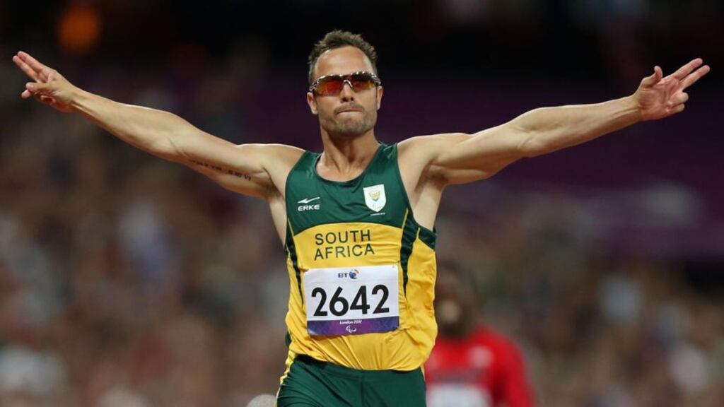 Oscar Pistorius’s family have denied ruours that the athlete is back training. Photograph: John Walton/PA Wire