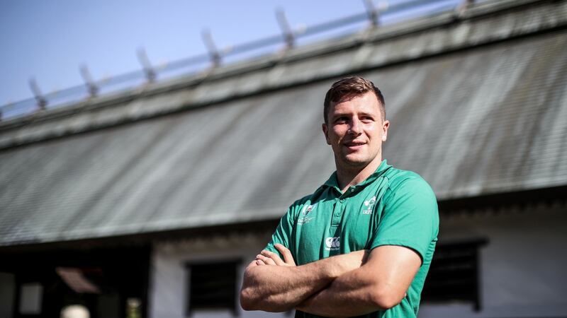 Jack Carty will make just his second Ireland start in Saturday’s Rugby World clash with Japan. Photograph: Dan Sheridan/Inpho