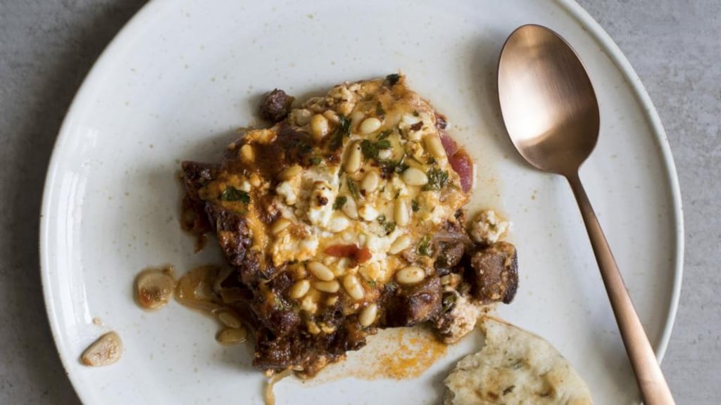 Yotam Ottolenghi’s moussaka: a good aubergine dish is heaven. Photograph: Andrew Scrivani/New York Times