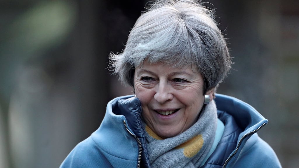 Britain’s prime minister Theresa May: expected to table a neutral motion in the House of Commons on Monday. Photograph: Hannah McKay