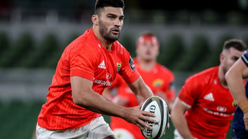 Leo Cullen believes Damian de Allende has already added significantly to Munster’s style of play. Photograph: Dan Sheridan/Inpho