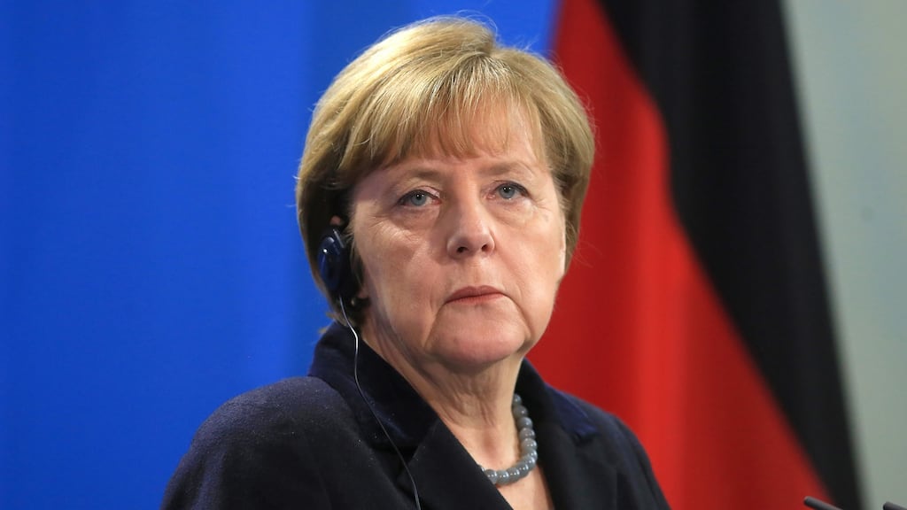 Germany’s chancellor Angela Merkel has strongly advocated engagement with Turkey as a way of tackling the migration crisis, but her officials are increasingly frustrated with the pace of implantation of the joint action plan.   Photographer: Krisztian Bocsi/Bloomberg