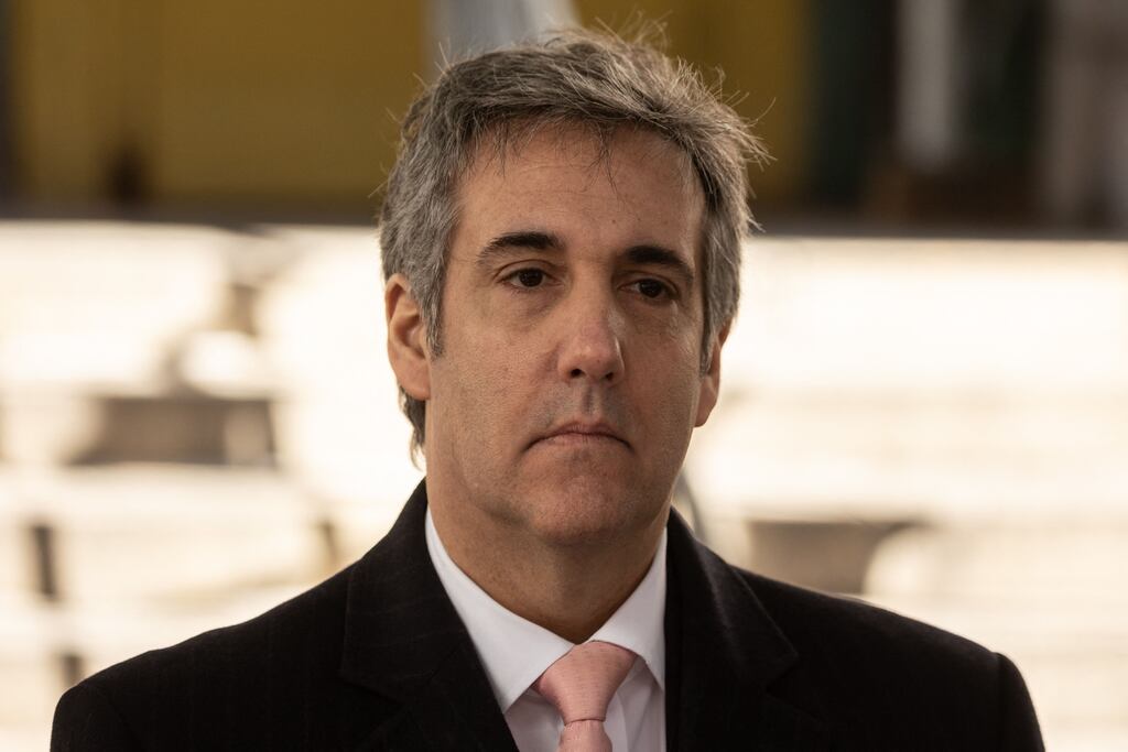 Former attorney Michael Cohen: once said he would ‘take a bullet’ for his client Donald Trump. Photograph: Yuki Iwamura/AFP via Getty Images