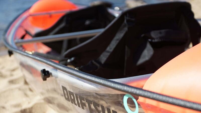 Driftsun Transparent Kayak: your own glass-bottomed boat.