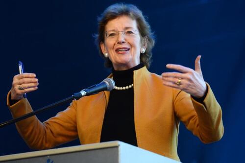 Mary Robinson tipped for UN job