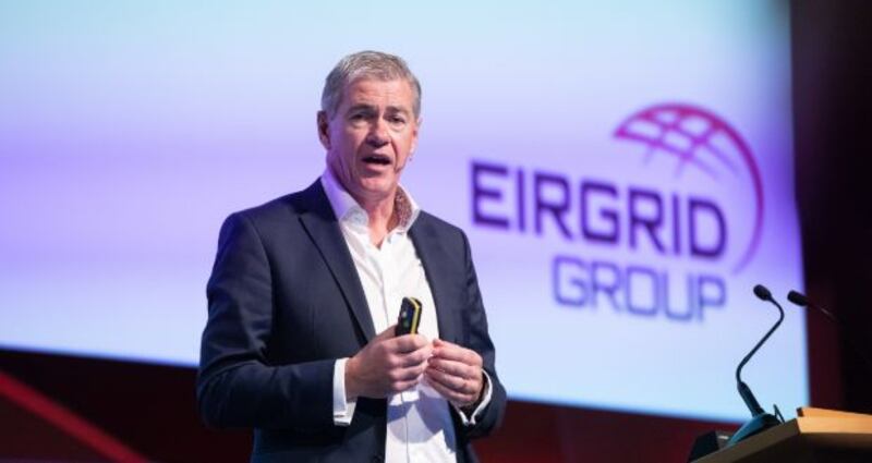 Mark Foley presenting at 2019 EirGrid Group Annual Conference