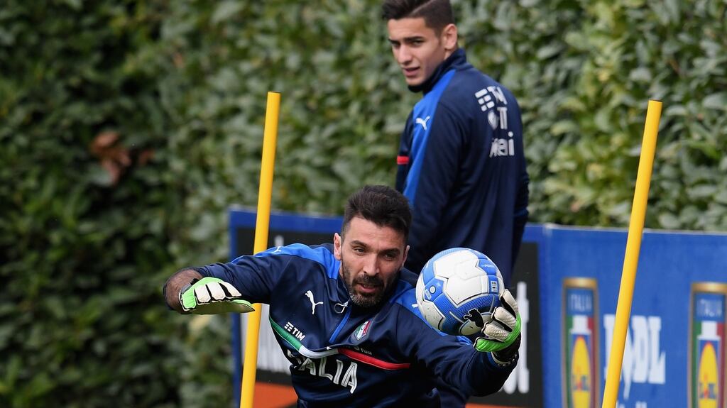 Gianluigi Buffon: “I blew €20m, it went up in smoke but I safeguarded the livelihoods of 1,200 families.” Photograph: Claudio Villa/Getty Images
