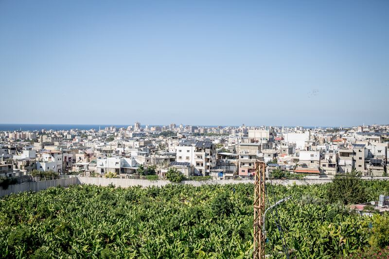 In Saida, Lebanon's third largest city, the sound of bombing is constant. Photograph: Sally Hayden