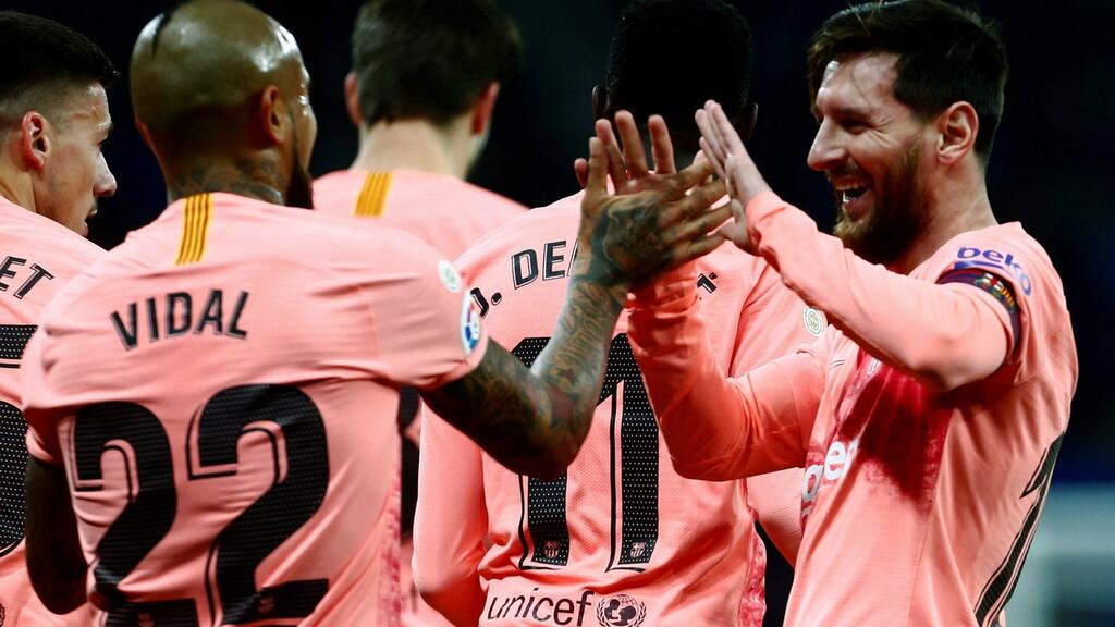 Eleven Sports struck a three-year deal with La Liga but are now in talks about restructuring it. Photograph: Quique Garcia/EPA