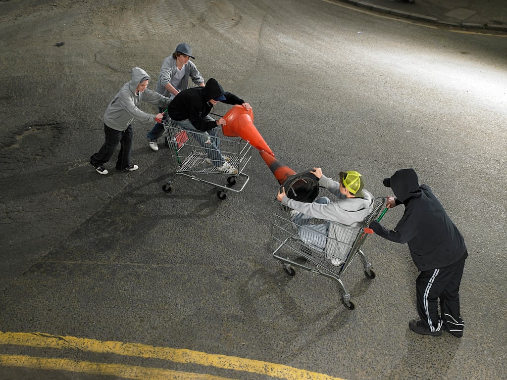 The behaviour of unruly young people can be irritating and even intimidating for some