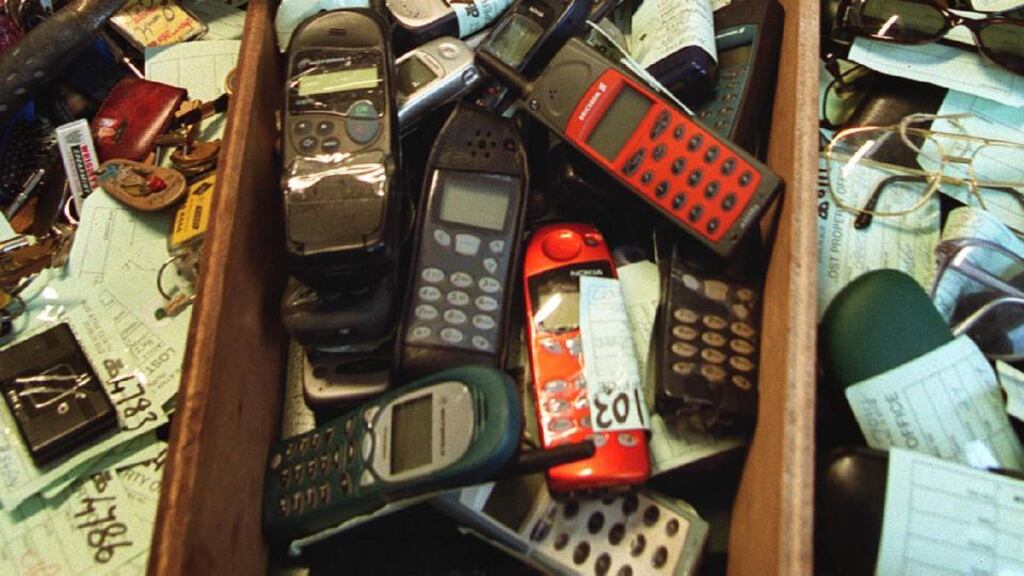 All sorts of items end up in lost and found. File photograph: Alan Betson/The Irish Times