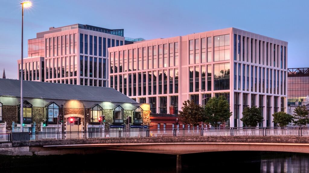 A computer-generated image of the JCD Group’s Penrose Dock scheme in Cork