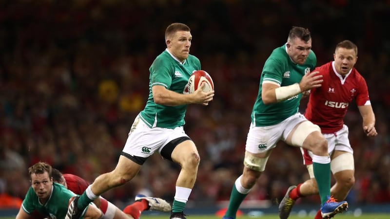 “I thought Andrew Conway did incredibly well on the inside trail of Jack Carty on the link-up.”