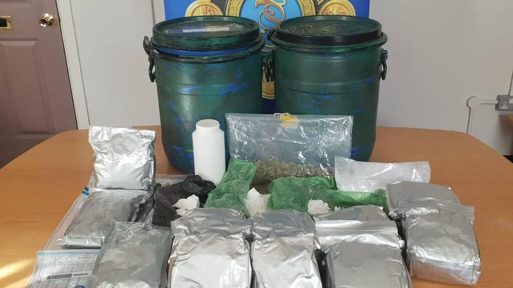 A Garda cocaine seizure last year