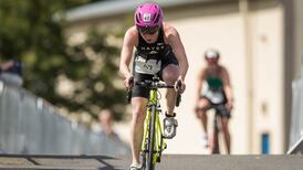 Heat is on for Carolyn Hayes at Tokyo triathlon test event