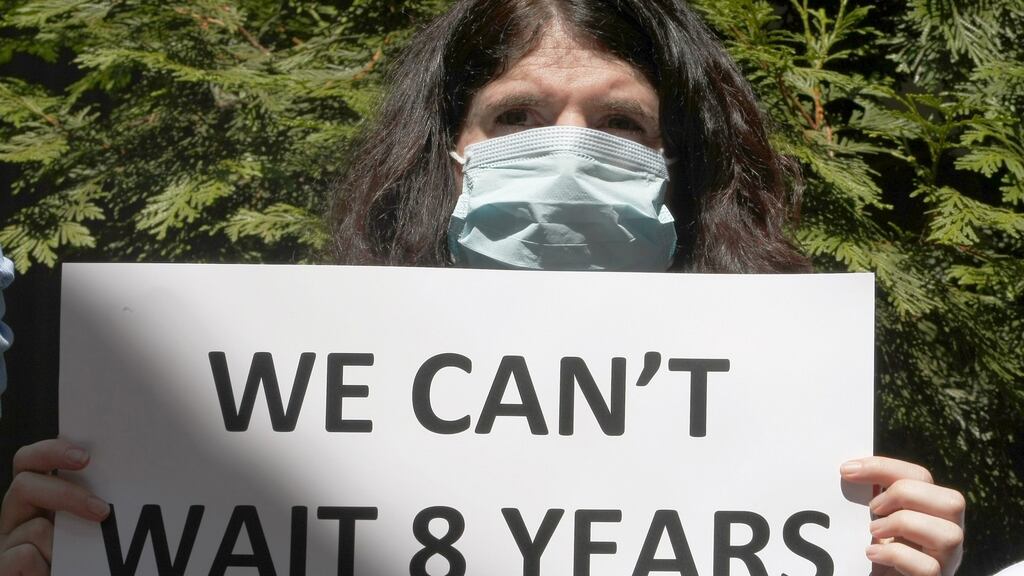 Melinda St Louis protests against Trans-Pacific Partnership meetings in Atlanta, USA. Photograph: Tami Chappell/Reuters