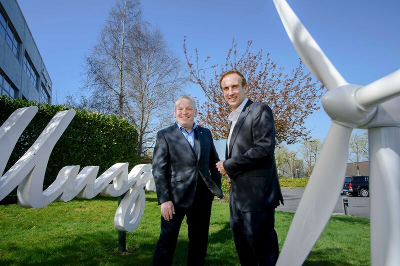Noel Keeley, chief executive of Musgraves and SSE Airtricity’s managing director, Stephen Gallagher