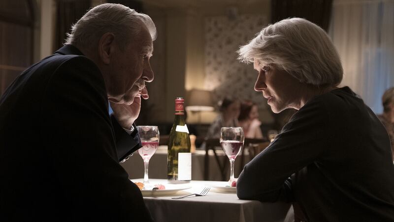 Ian McKellen and Helen Mirren in The Good Liar. Photograph: Warner Bros