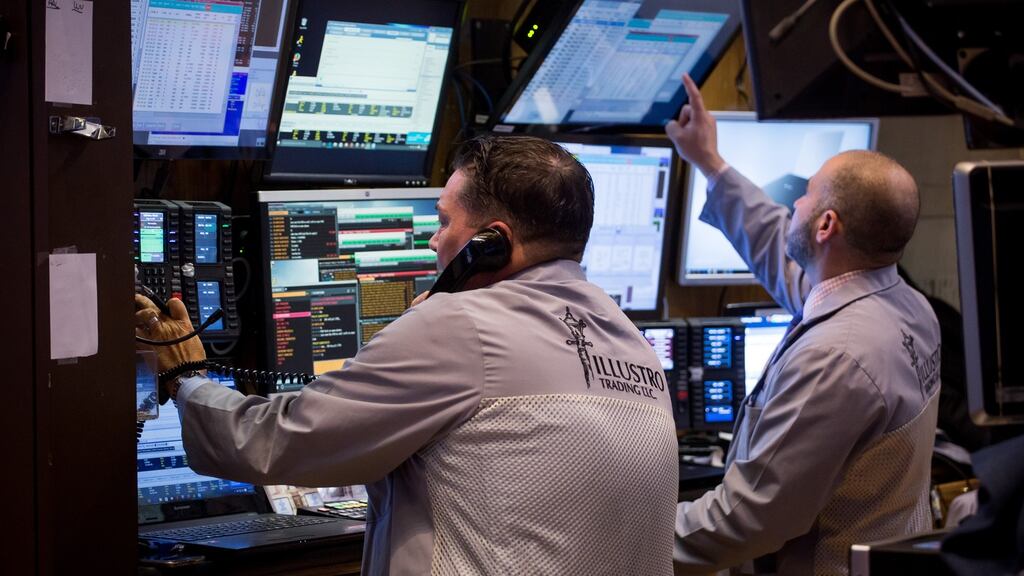 Brent crude futures were trading at $47.67 per barrel at 6.39am, down 65 cents, or 1.4 per cent, from their last settlement. Photograph: Bloomberg