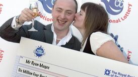 Former lottery winner sentenced to community service