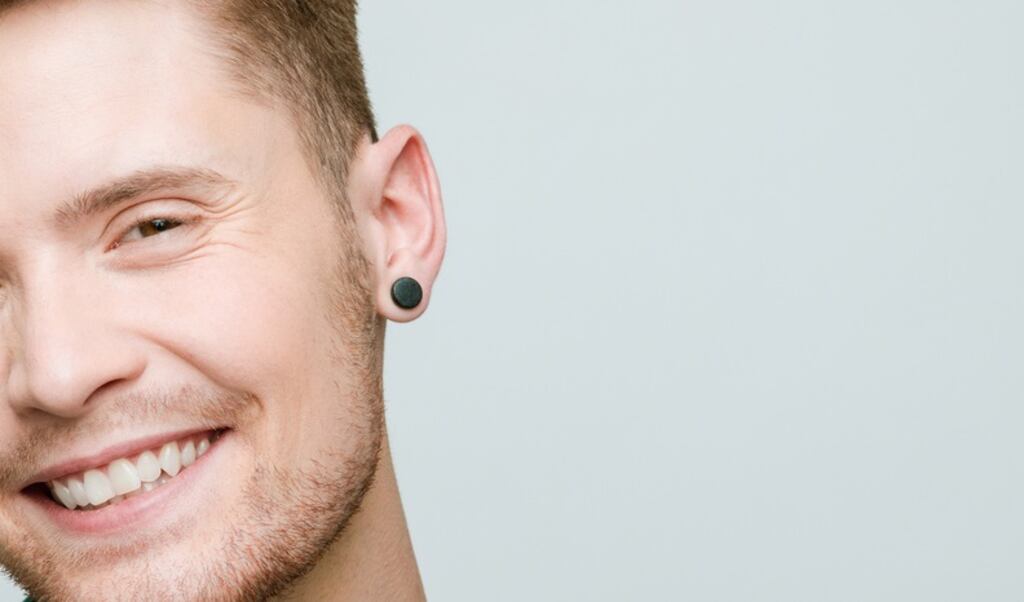 A solicitor told the hearing the general practice was that 'two earrings are generally worn by girls', an earring in the left ear was 'indicative of heterosexuality' and an earring in the right pointed to 'gay identity'. Photograph: iStock