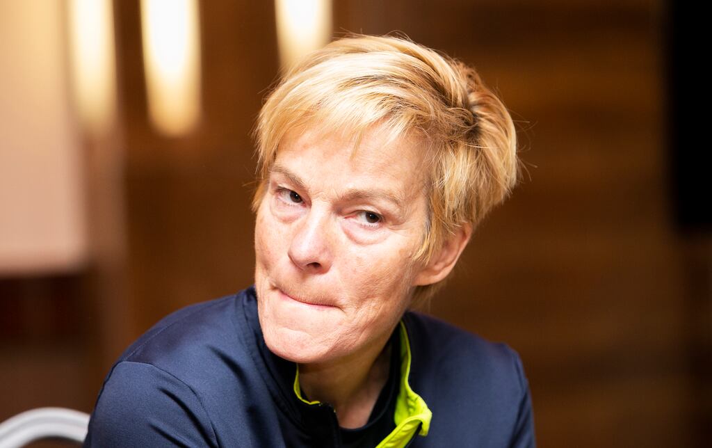 Vera Pauw: 'Every girl in Ireland should have the right and the opportunity to have the same facilities as the boys have, and that is not yet the case.' Photograph: Gareth Chaney/Collins Photos