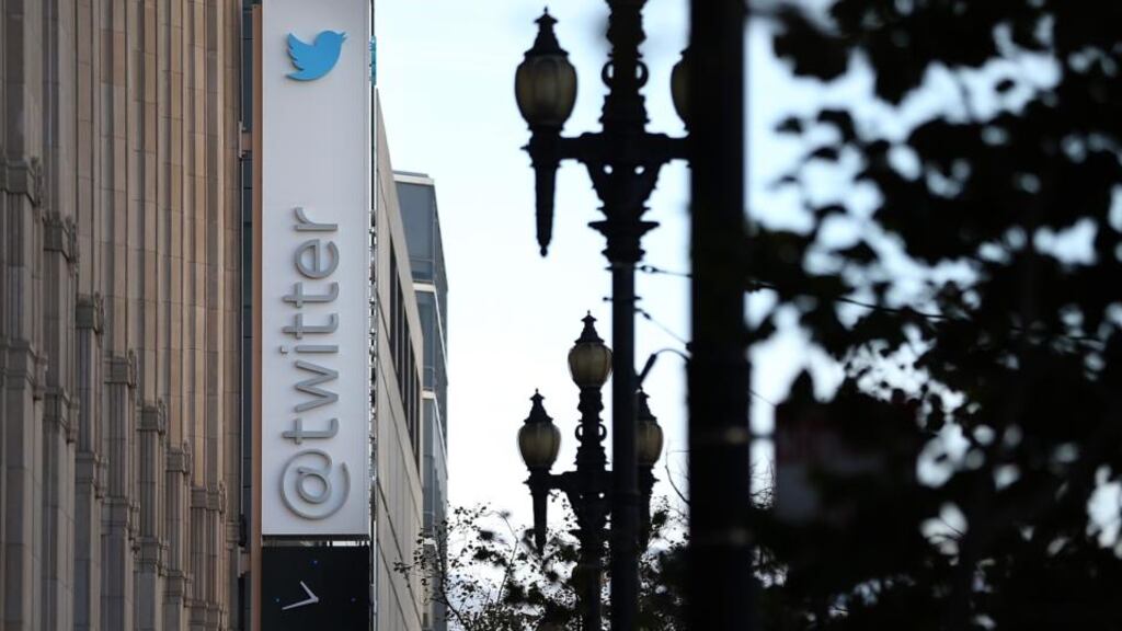 Twitter headquarters in San Francisco, California: the company told investors it wanted to increase profit margins to a level higher than Google and LinkedIn and almost as high as Facebook